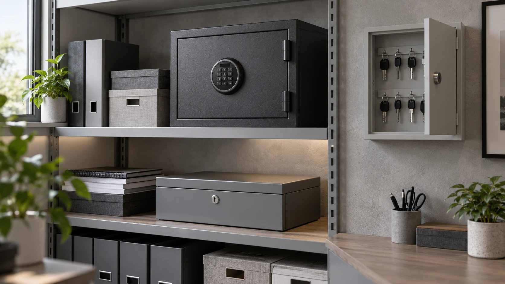 Safes and lockboxes collection