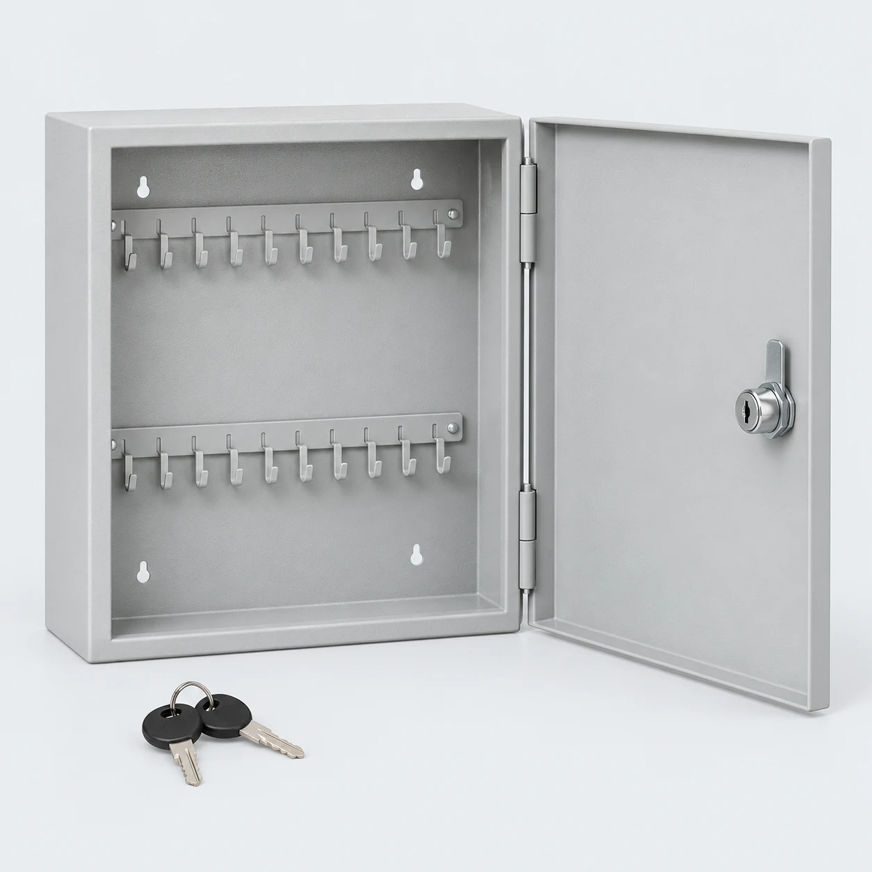 Twenty-hook key cabinet
